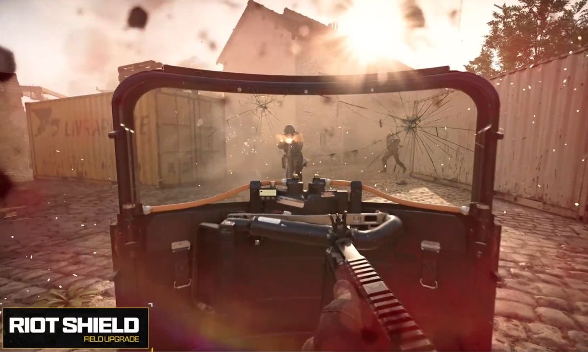 Riot Shield em Call of Duty