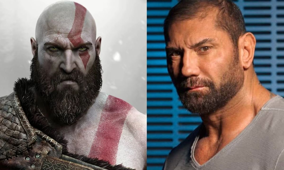 Kratos e Dave Bautista