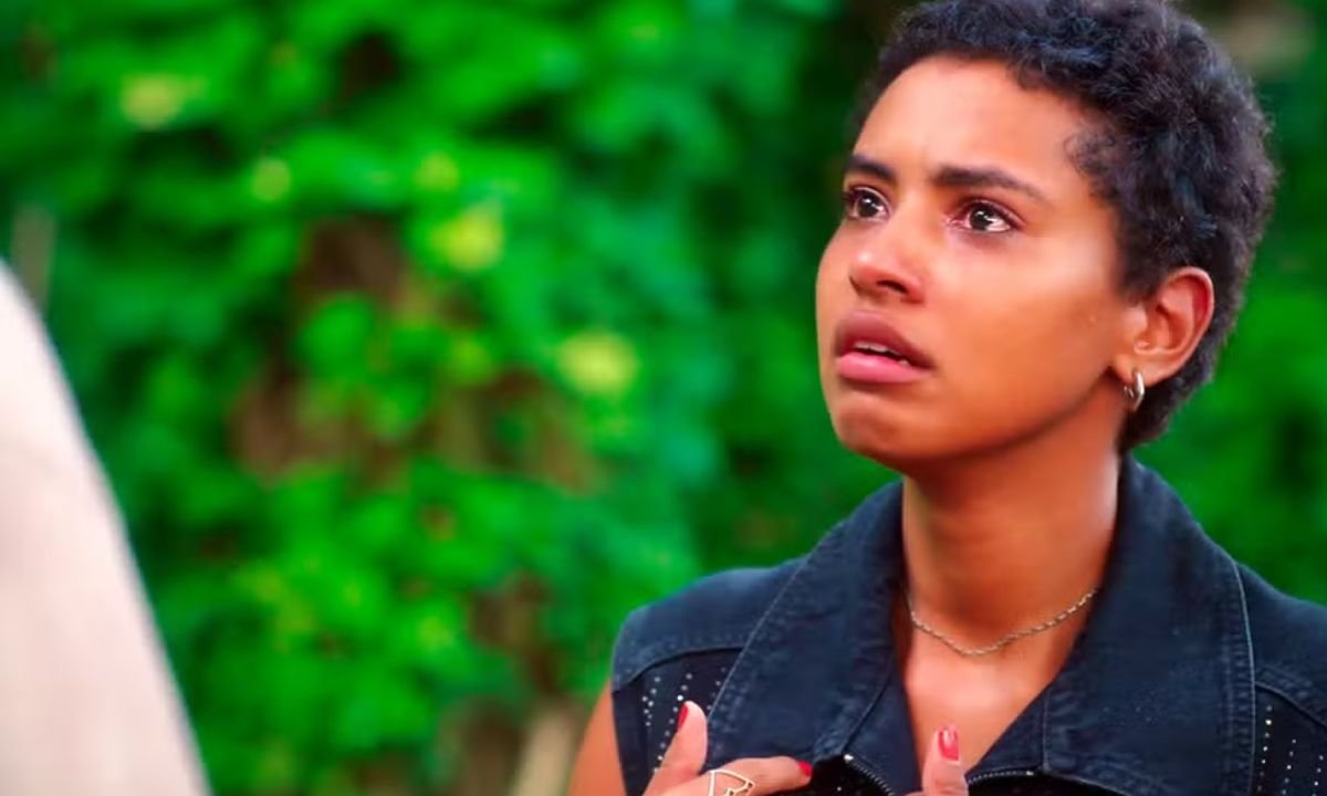 Eduarda pede Leandro em casamento na semana final (FOTO: Reprodução/TV Globo)