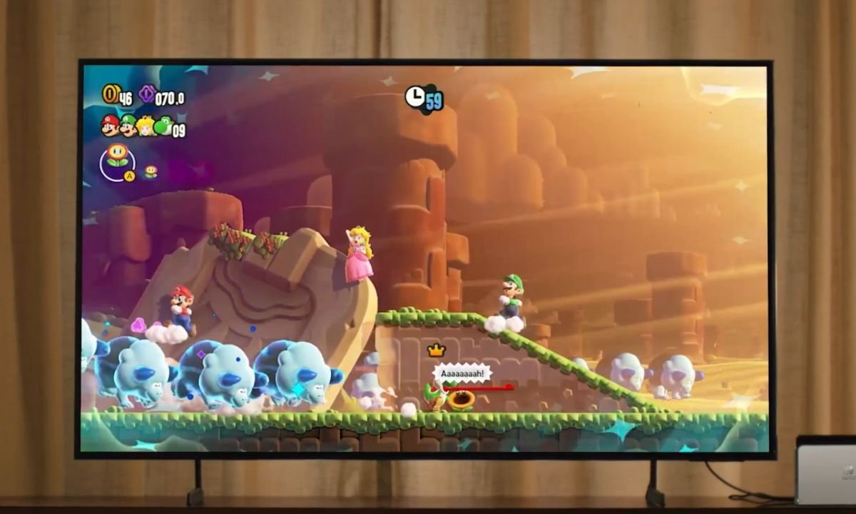 Mario é destaque em comercial