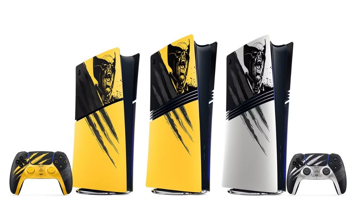 PS5 de Marvel’s Wolverine ganha edição limitada amarela (FOTO: Divulgação)