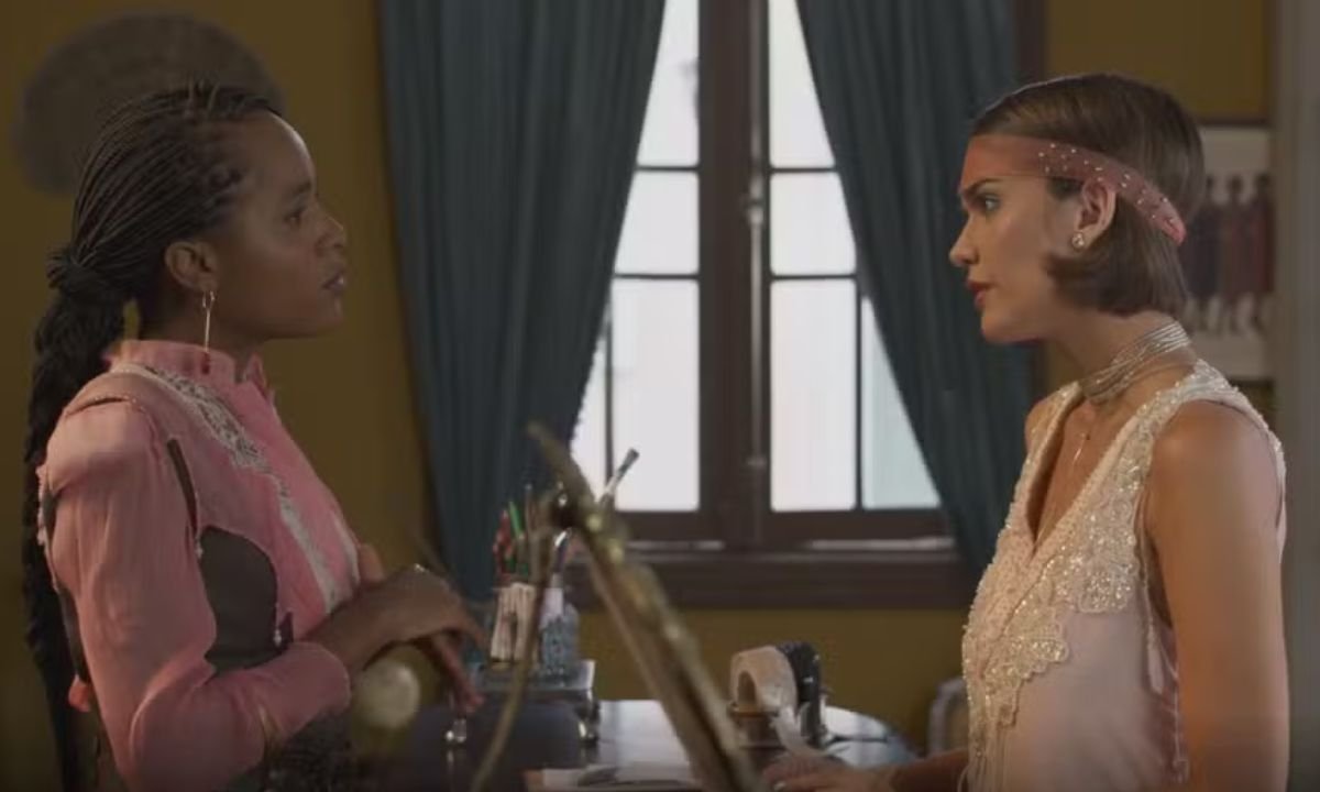 Virgínia e Alika em A Nobreza do Amor