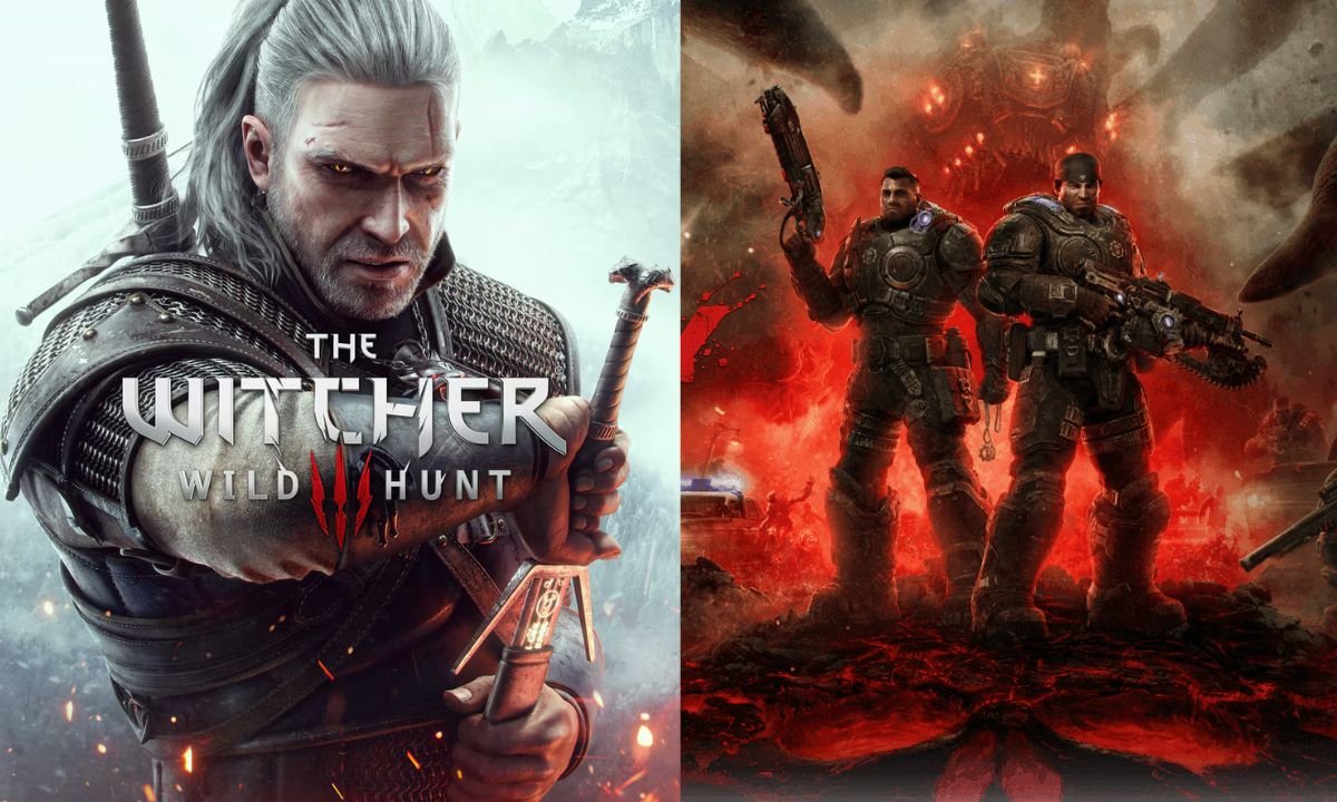 The Witcher 3 e Gears of War
