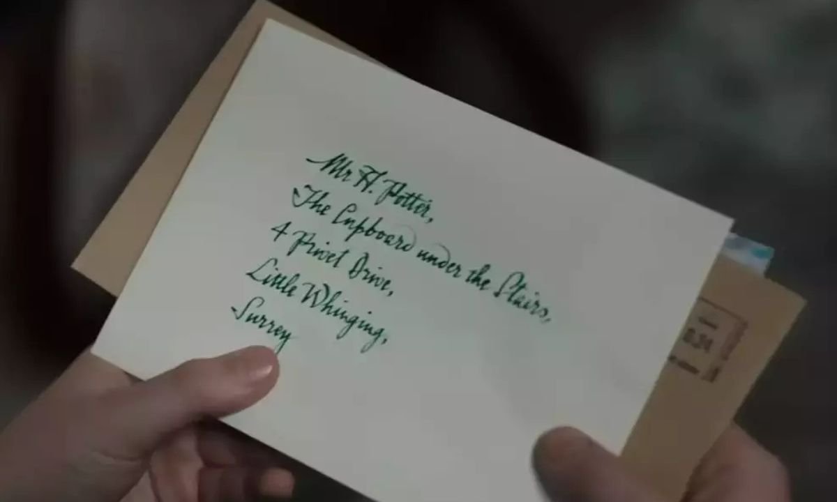 Nova carta de Harry Potter