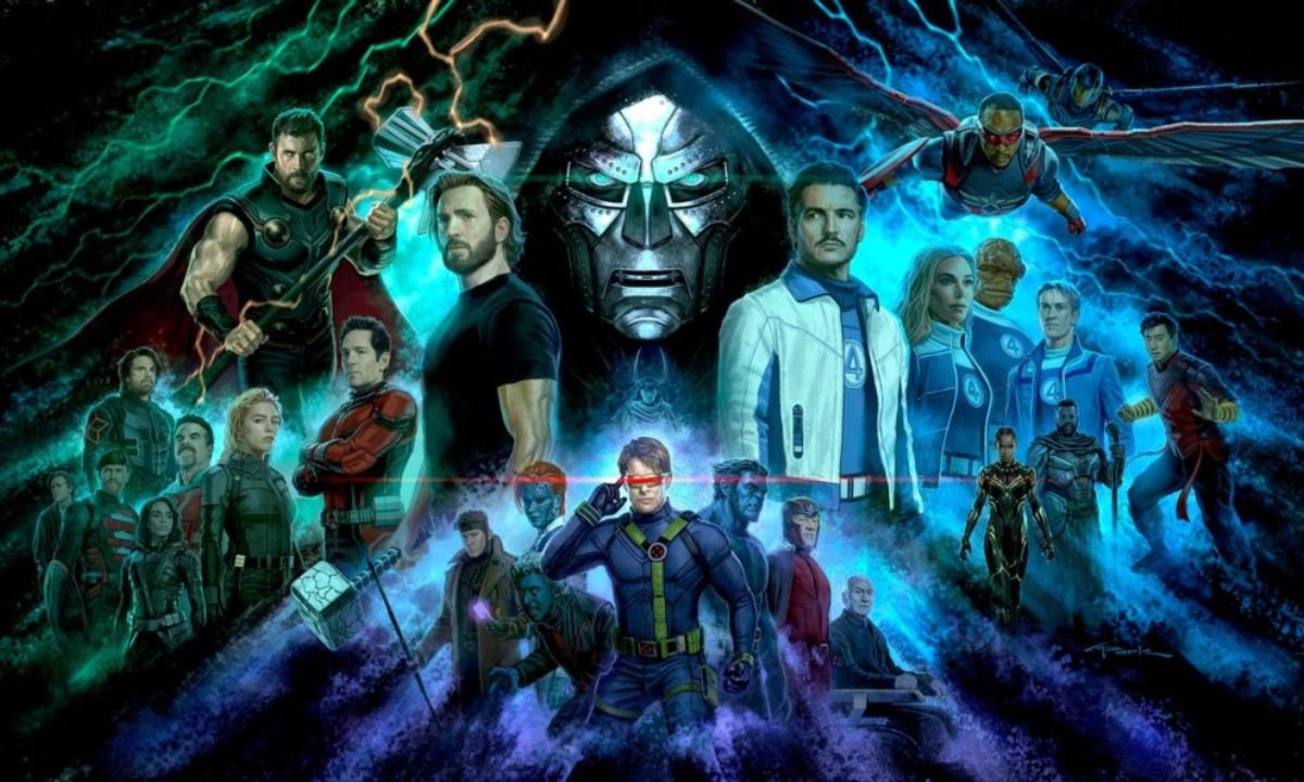 Heóis e vilão de Vingadores: Doutor Destino