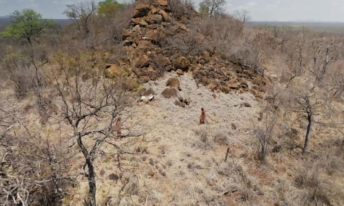 Largados e Pelados teŕa seca