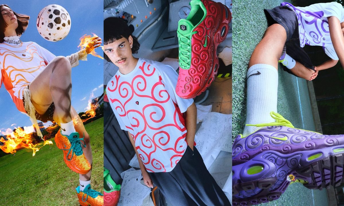 Roupas e tênis de One Piece