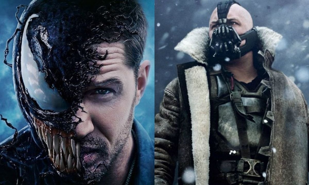 Tom Hardy como Venom e Bane