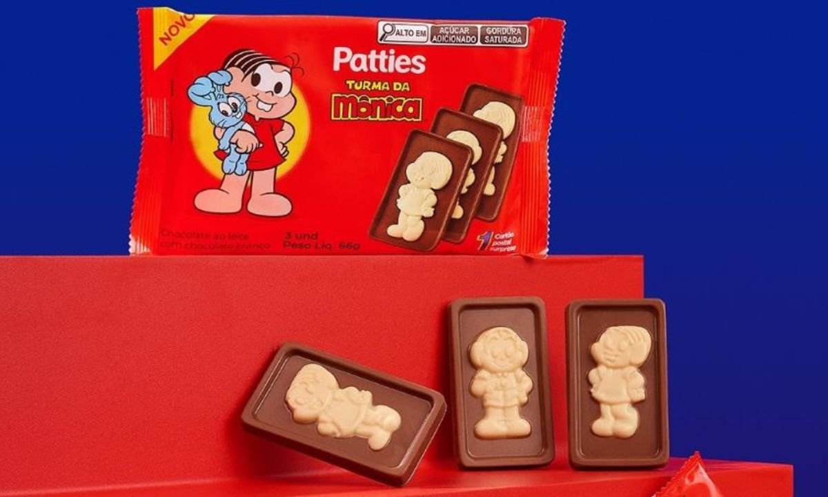 Chocolate da Turma da Mônica Patties