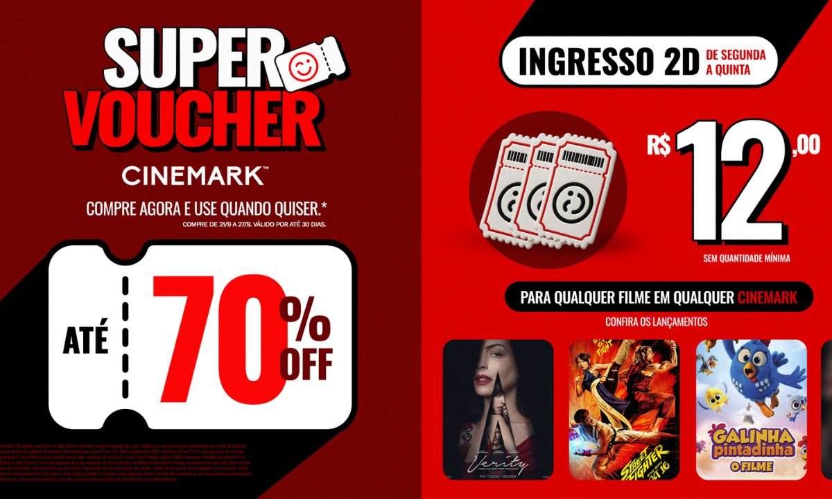 Cinemark Super Voucher