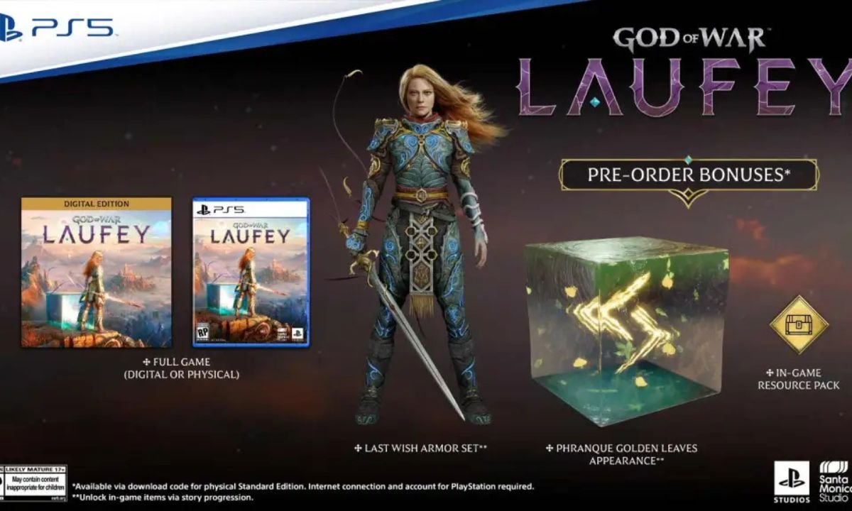 God of War Laufey abre pré-venda