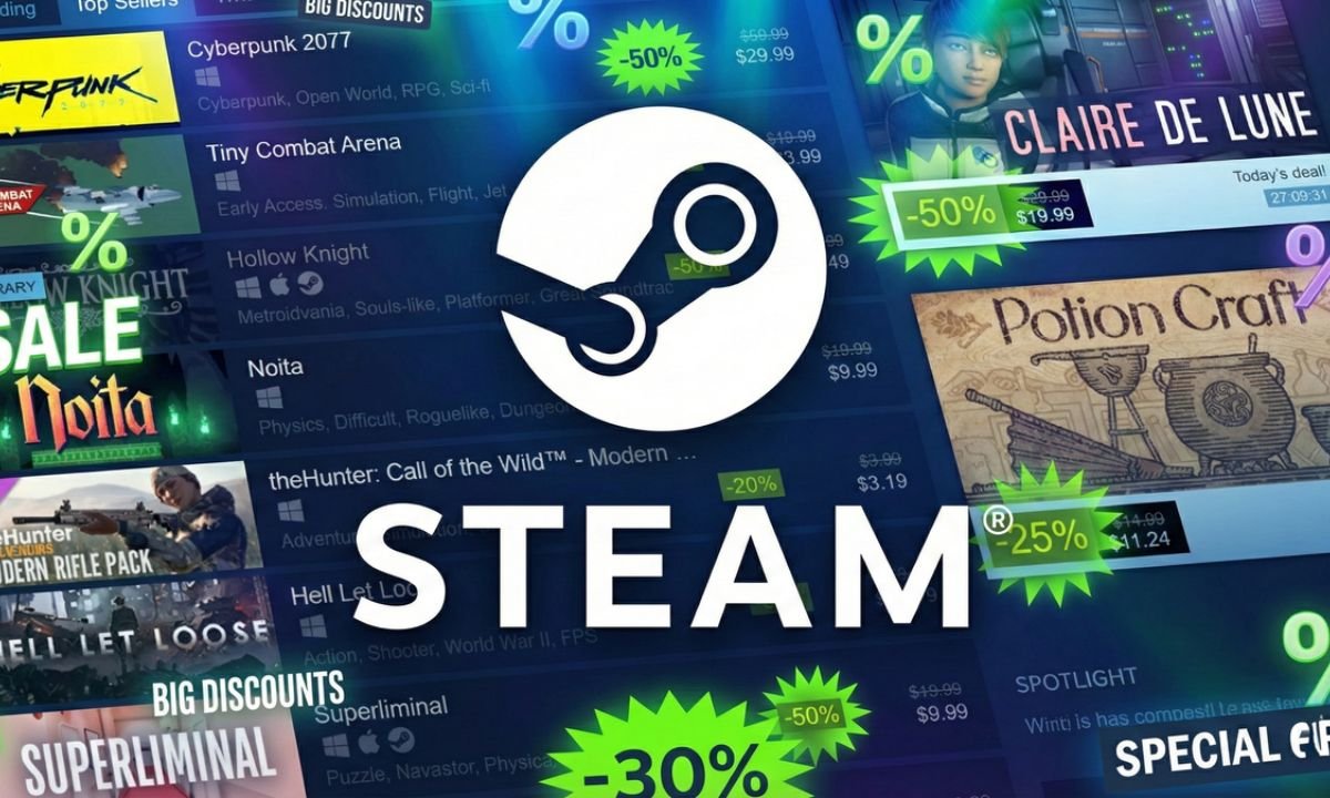 Promoção da Steam