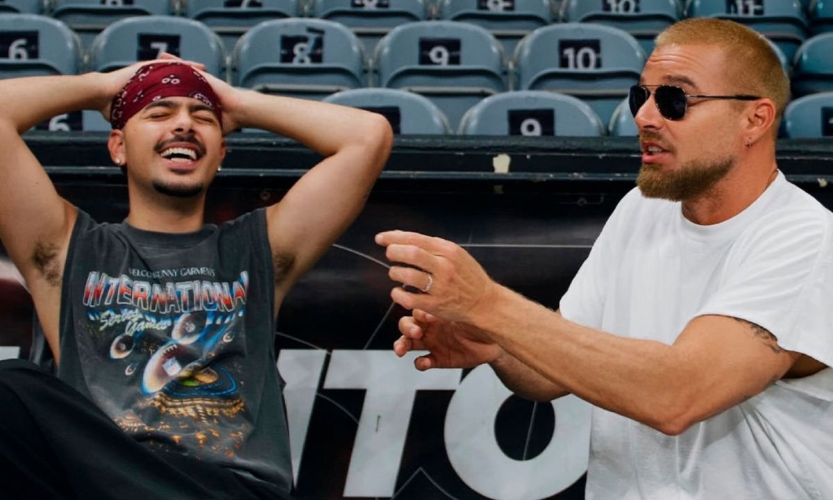 Ricky Martin e Pedro Sampaio na NFL