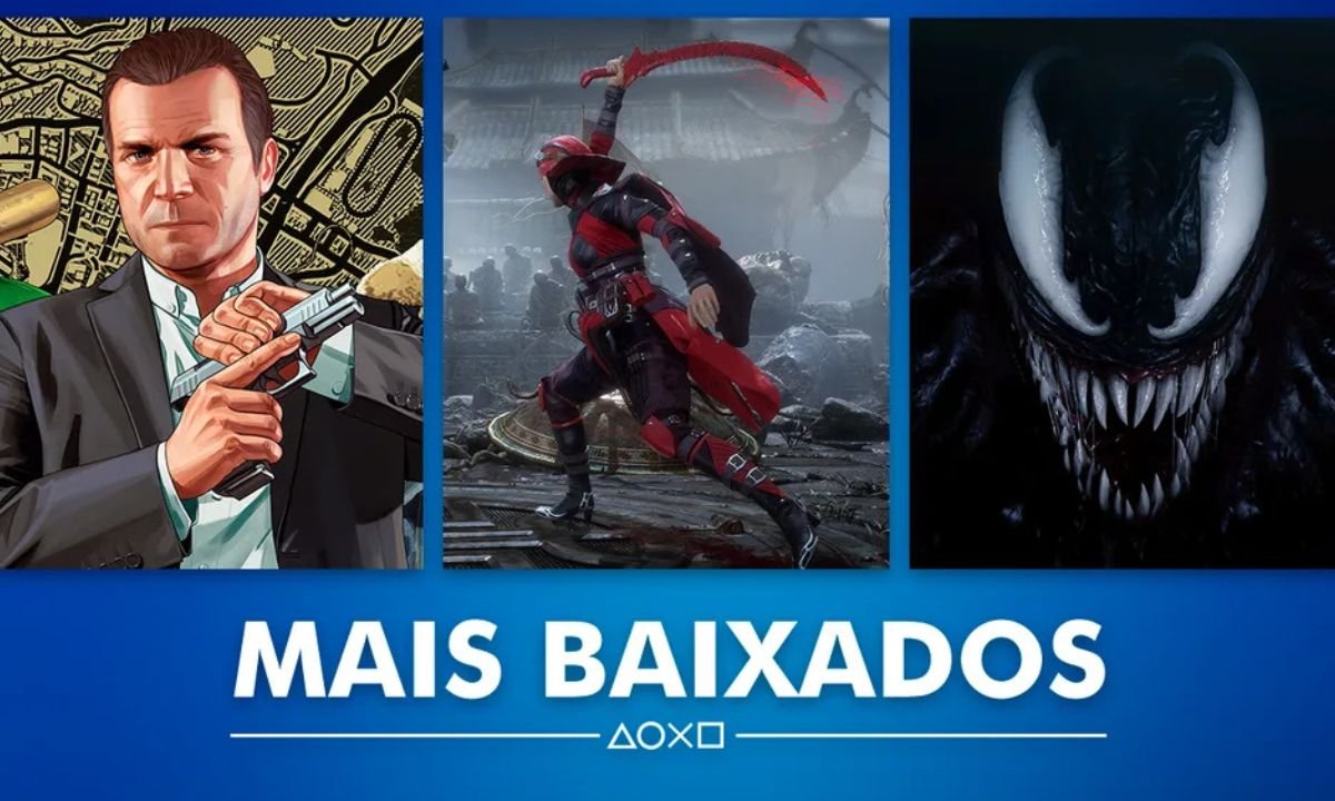 Mais baixados da PS Store