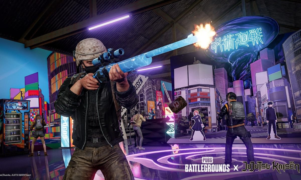 PUBG e Jujutsu Kaisen