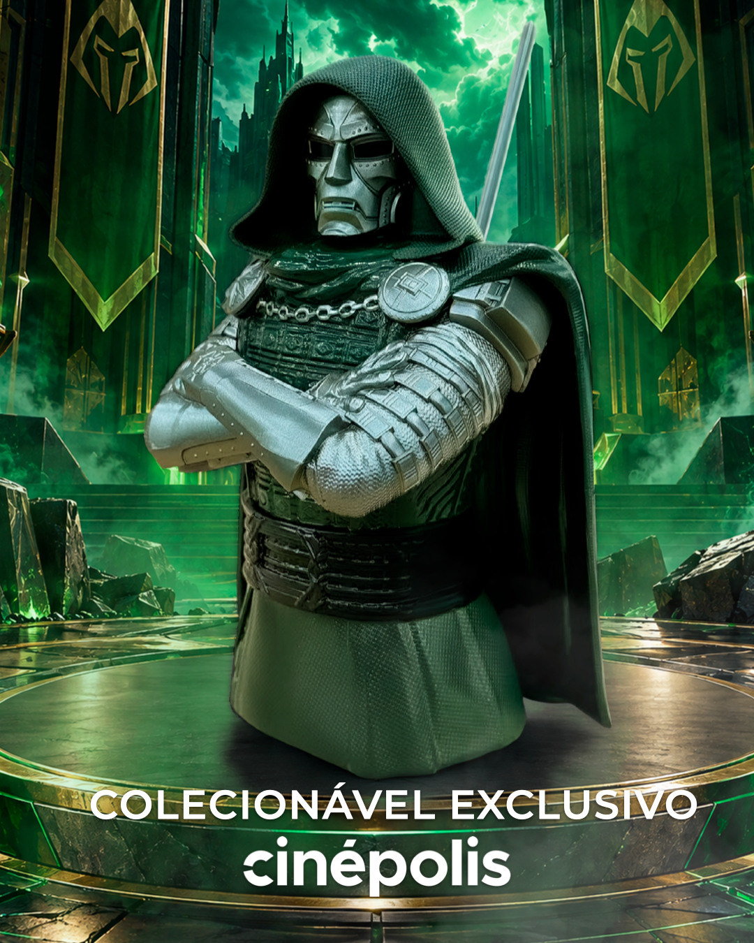 Copo do Doutor Destino na Cinépolis