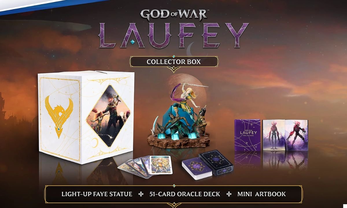 Caixa de colecionador de God of War Laufey
