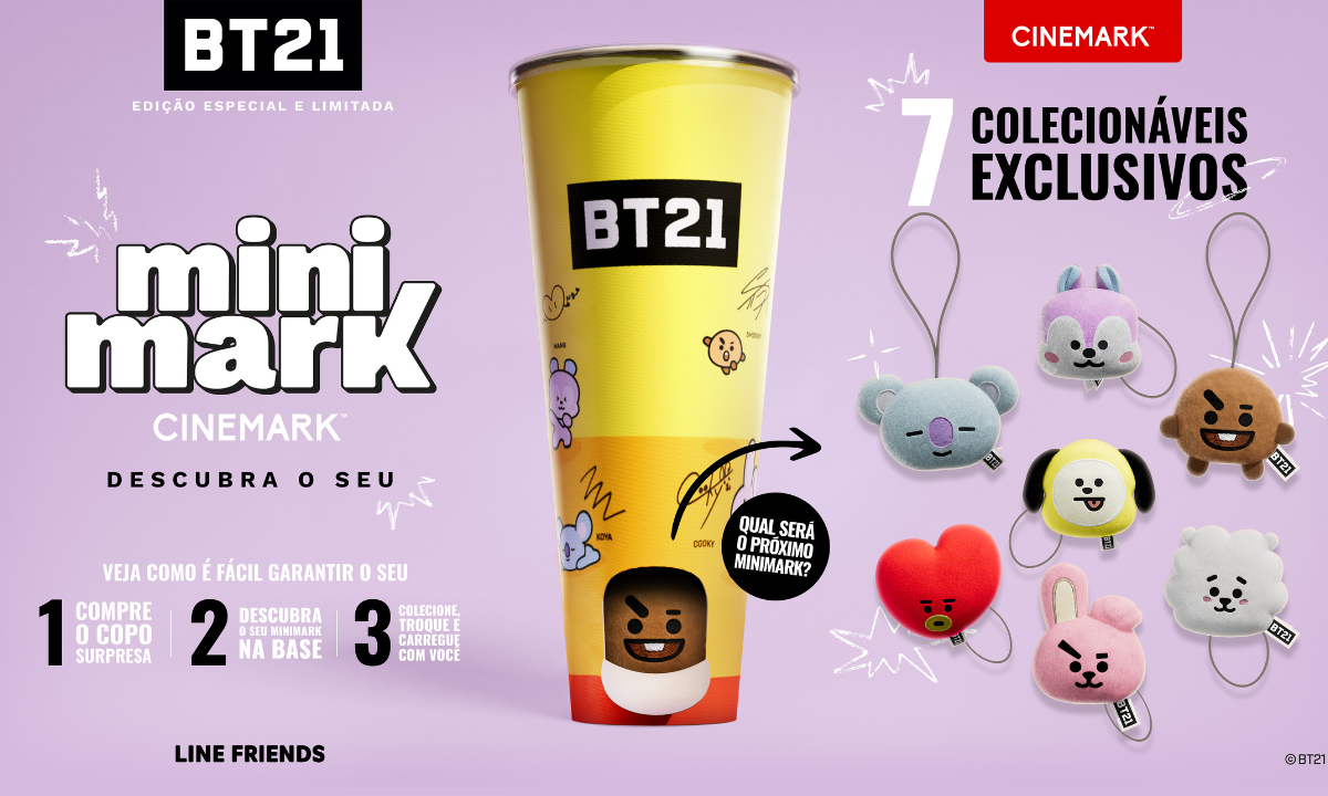 Minimark BT21 da Cinemark