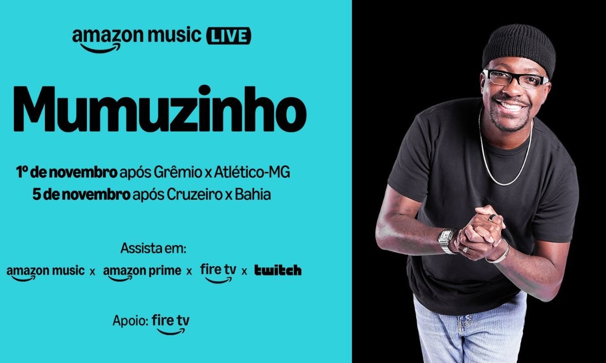 Mumuzinho no Amazon Music Live