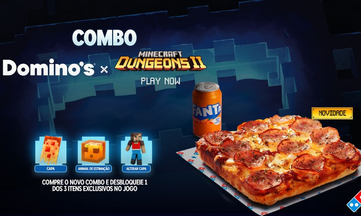 Pizza de Minecraft Dungeons II
