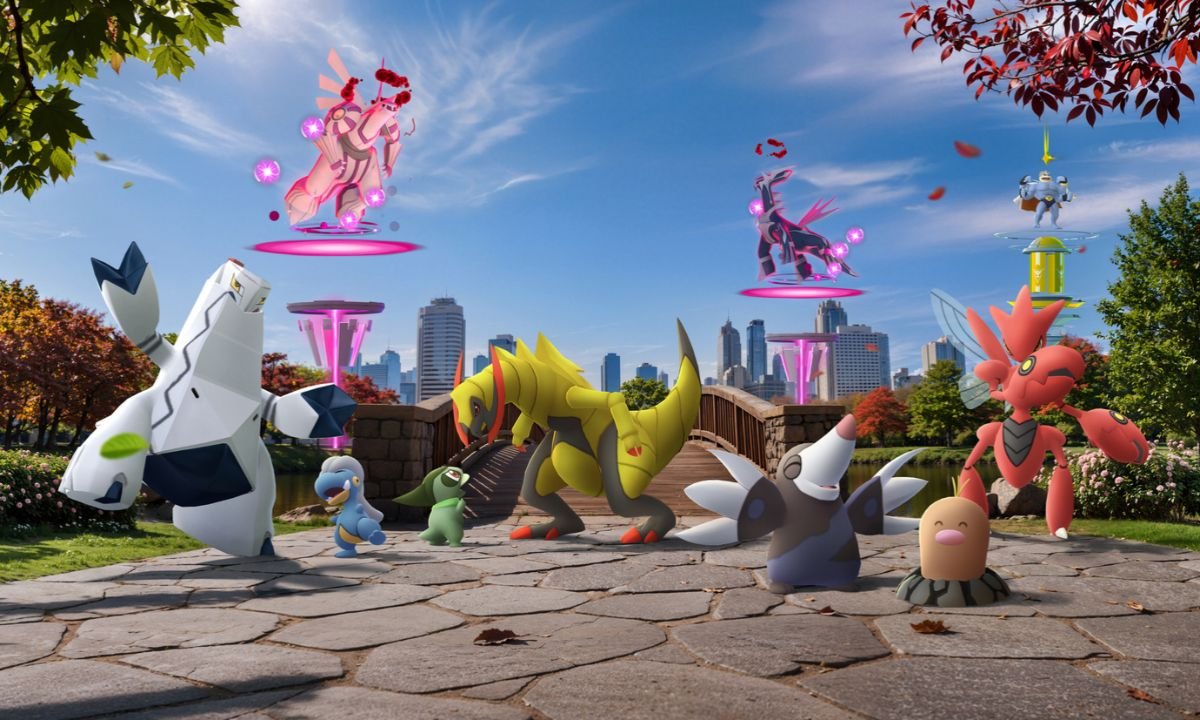 Pokémon GO no Parque Ibirapuera