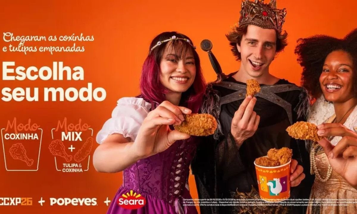 Popeyes e CCXP26