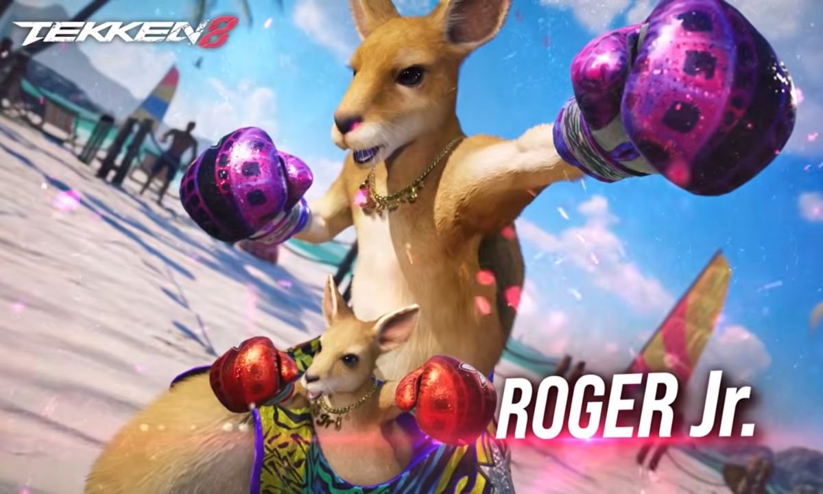 Roger Jr. em Tekken 8