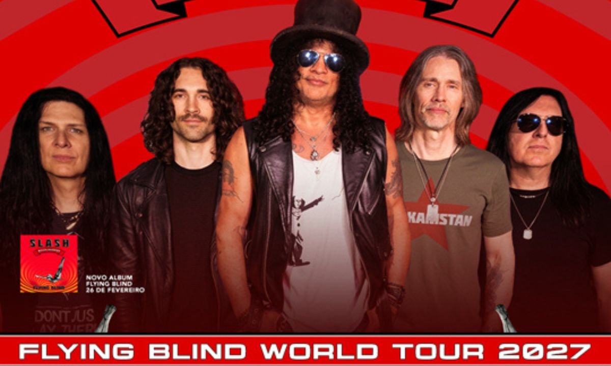 Slash e Myles Kennedy no Brasil